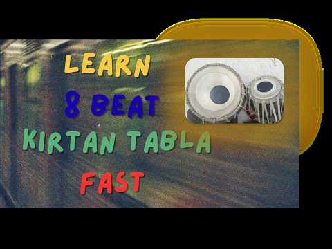 Speed Up Your Tabla for Kirtan | 8 Beat Tutorial