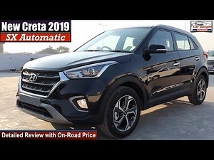 Hyundai Creta Sx Automatic Detailed Review with On Road Price | Creta 2019 Sx Automatic