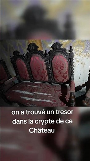 We found a treasure in the crypt of this castle #castle #urbex