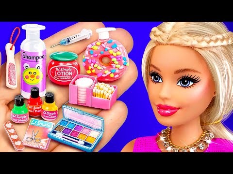 18 DIY Barbie Glow Up & Mini Makeover Ideas ✨ Doll Transformation, Beauty & Tiny Crafts | Barbie