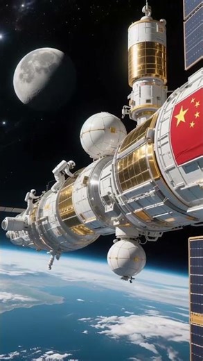 “Epic Space Station Views! 🌌🚀”#space #nasa #spacetravel