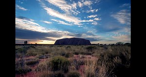2.7K views · 162 reactions | G’day from Uluru! Your visit to Uluru has a free morning show included, sunrises in the Aussie Outback are as epic as they can get  | Explore Uluru | Facebook
