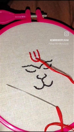 Embroidery keychain 🩷