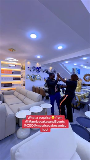 Surprise Visit from Maurice Cakes & Events: Kitchen & Interior Design