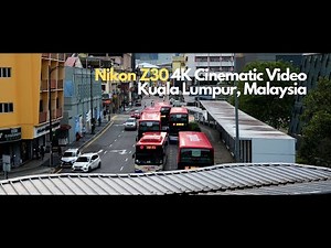Nikon Z30 4K Cinematic Video Footage Sample
