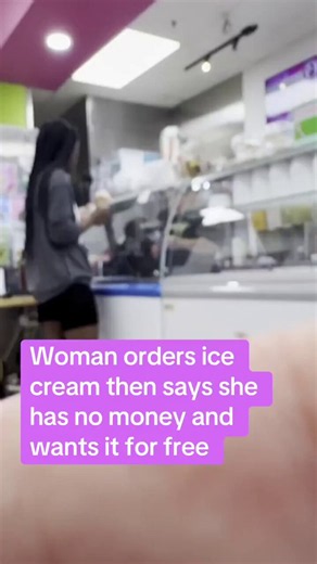 🚨 Classic entitlement scam at a family-owned ice cream shop by a low life black criminal bitch !!!Woman keeps changing her order, racks up nearly $50 in food and ice cream. When it’s time to pay, she suddenly claims “the employees said everything was free.”A customer who saw the whole thing called her out and backed the workers. Nobody offered her free food.She ditched the order and walked out empty-handed.Small businesses already struggle enough without this nonsense.Support local shops — stop