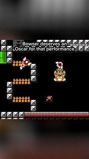 Bro deserves an Oscar 😭 #mario #nintendo #retrogaming
