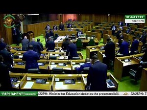 PARLIAMENT SITTING | 31st July, 2025 (Day 3)