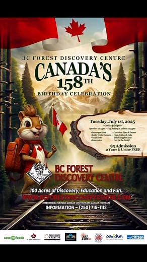 BC Forest Discovery Centre on Reels