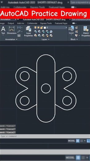 autocad 2d drawing for beginners