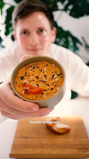 Proteinreicher, veganer Brotaufstrich mit nur 4 Zutaten?!