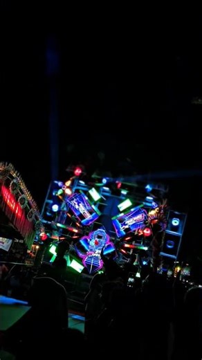 “Line Array + Bass Detail Shot”