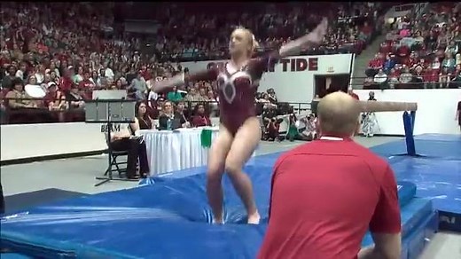 Gymnastics head coach Dana Duckworth invites you to Friday's Power of Pink meet honoring Sarah & David Patterson's career. Get your tickets at http://goo.gl/uPJfZC | University of Alabama Athletics
