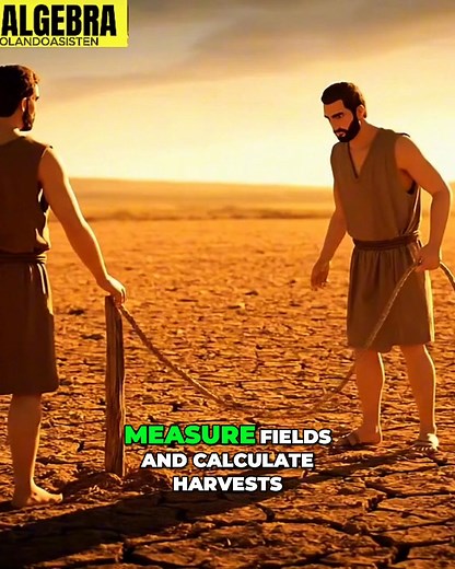 2.6K views · 12 reactions | Algebra started 4,000 years ago in Babylon, helping solve practical problems. Babylonians used equations to measure fields and calculate harvests. Egyptians used algebra to design pyramids and manage food rations. #Babylon #Algebra #History #Math #Egypt | Math Avenue : Learn Math By Examples | Facebook