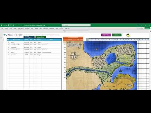 Hero's Codex Tool: MAP HISTORY