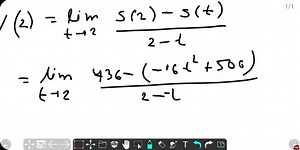 SOLVED:Free-Falling Object In Exercises 103 and 104, use the position function s(t)=-16 t^2 500 , which gives the height (in feet) of an object that has fallen for t seconds from a height of 500 feet. The velocity at time t=a seconds is given by limt →a (s(a)-s(t))/(a-t) If a construction worker drops a wrench from a height of 500 feet, how fast will the wrench be falling after 2 seconds?