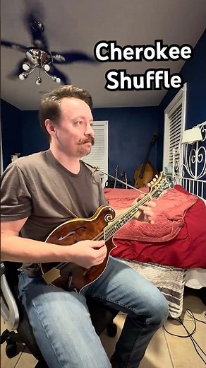 Cherokee Shuffle #flatpicking #bluegrass #mandolin #fiddletunes #music