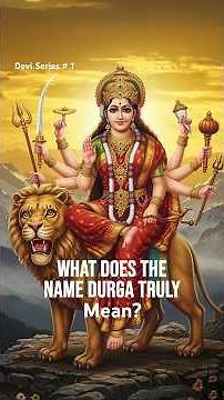 The Surprising Origin of Goddess Durga