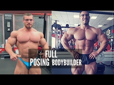 Boyan Ivanov IFBB PRO | POSING ALL THE MUSCULATURE IN THE GYM.🥇