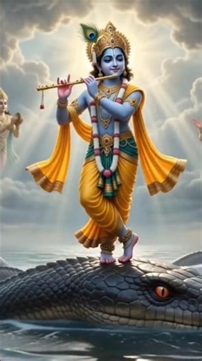 Bal Krishna Kaliya naag leela | Lord Krishna Dancing on Kaliya 🐍✨