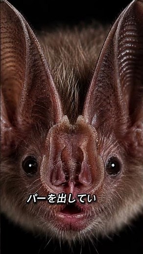 コウモリはどうやって真っ暗な場所を飛ぶの？