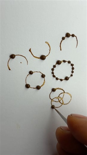 Aaj mehndi me line aur circle practice ✨#mehndi #henna #shorts #practice #design #art #yt #ytshorts