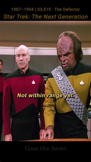 📺 STAR TREK: THE NEXT GENERATION — The Romulan Defector #shorts #highlights