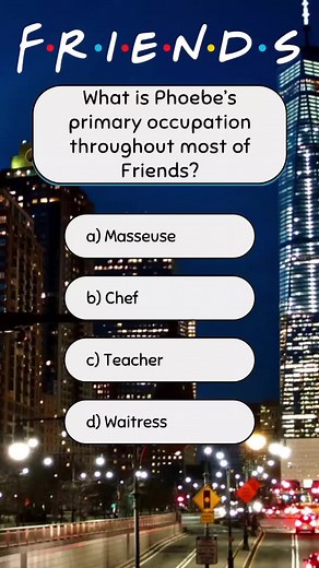 How well do you know friends? 5 questions. Quiz #9 #friends #quiz #friendstrivia #tv