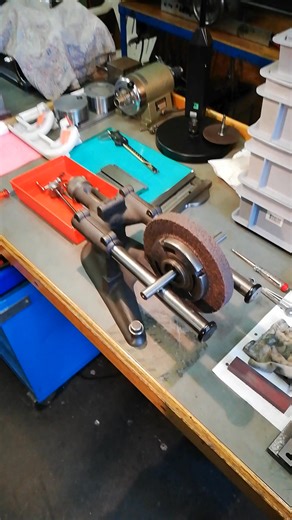 Beautiful grinding wheel balancer made by Tripet | Swisstoolmaker