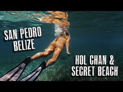 Exploring Ambergris Caye, Belize - Hol Chan Marine Reserve - Secret Beach - Turtle Island Resort