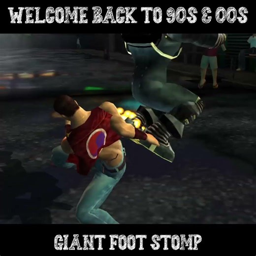 🎮 Tekken Tag Tournament | Giant Foot Stomp by Gun Jack