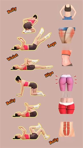 Burn fat from your entire body with this super routine at home; it's easy to do #workout #weightloss