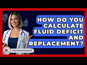 How Do You Calculate Fluid Deficit And Replacement? - First Response Medicine