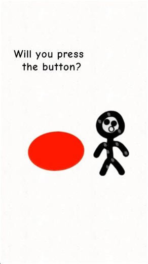 The big red button! #shorts #flipaclip #animation #stickman #funny