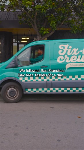 Taskrabbit on Instagram: "Taskers doing what they do best, lending a hand 💪 San Francisco Taskers stopped by @tndcsf to help seniors and veterans, who were formerly unhoused, feel right at home by assembling furniture and hanging art in 30+ rooms."