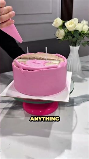 This Cake Has a Secret Inside! #Shorts