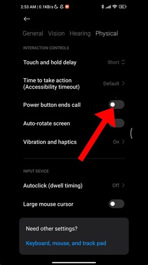 how to power button end call in Redmi phone #shortvideo #shorts #redmi