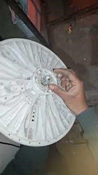 How to Washing mashin repair, semy automatic washing machine pulsator bush change essy,