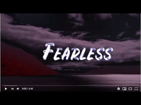 Fearless - Jesus Culture ft Kim Walker-Smith (lyrics)