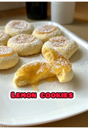 Simple Lemon Cookies #lemoncookies #cookies #homebaking #lemonrecipe