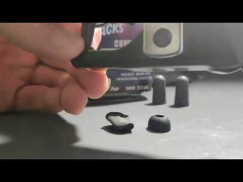 Make your own foam ear tips