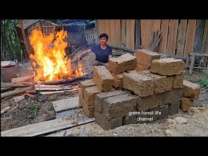 Produce fire bricks to building. Survival Instinct, Wilderness Alone (ep181)