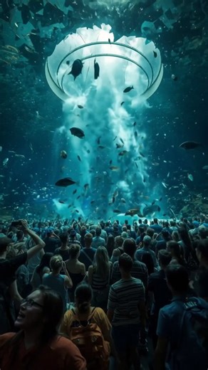 Giant Aquarium Explodes in Front of Hundreds of Visitors!
