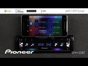 How To-SPH-10BT - FM/AM Tuner with Smart Sync App