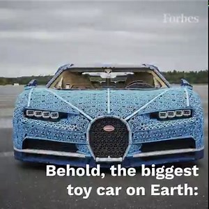 This $3M Bugatti Chiron was crafted almost entirely out of LEGO parts: http://on.forbes.com/6181EqjJ5 | Forbes