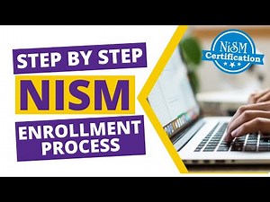 NISM Enrollment Process - Step By Step Full GUIDE (2022)