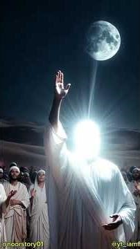 Hazrat Muhammad Aur Chand Ka Waqia🙌🏻 #hazratmuhammadsaw #shorts #facts