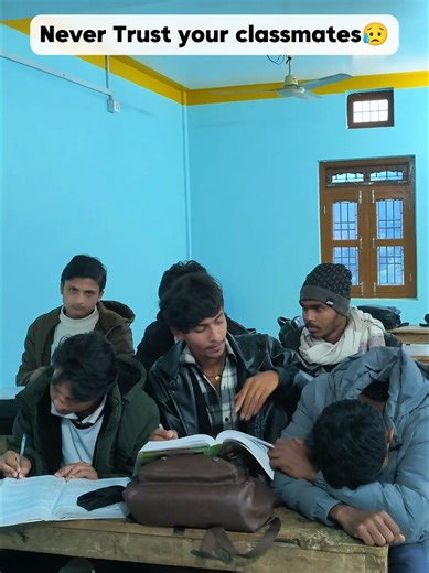 Never Trust Your Classmates: A Humorous Take on School Life