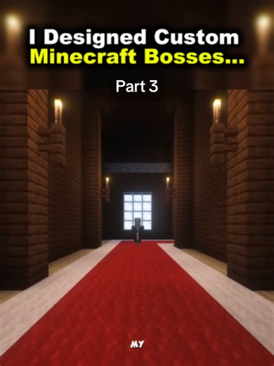 Part 3 | I Designed Custom Minecraft Bosses... Author: Daniel Krafft #minecraft #minecraftbut #minecrafthardcore #minecraftbedrock #minecraftjava #Daniel Krafft
