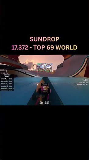 TOP 69 WORLD 🔥 SUNDROP – 17.372 | Trackmania Weekly Shorts Week 54
